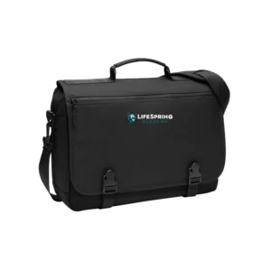 LifeSpring Academy Port Authority Messenger Briefcase
