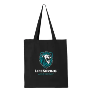 LifeSpring Academy Lions Shopping Tote