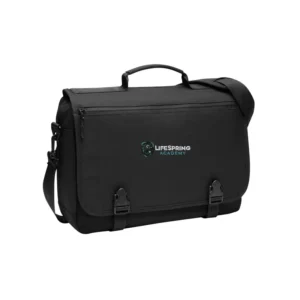 LifeSpring Academy Port Authority Messenger Briefcase